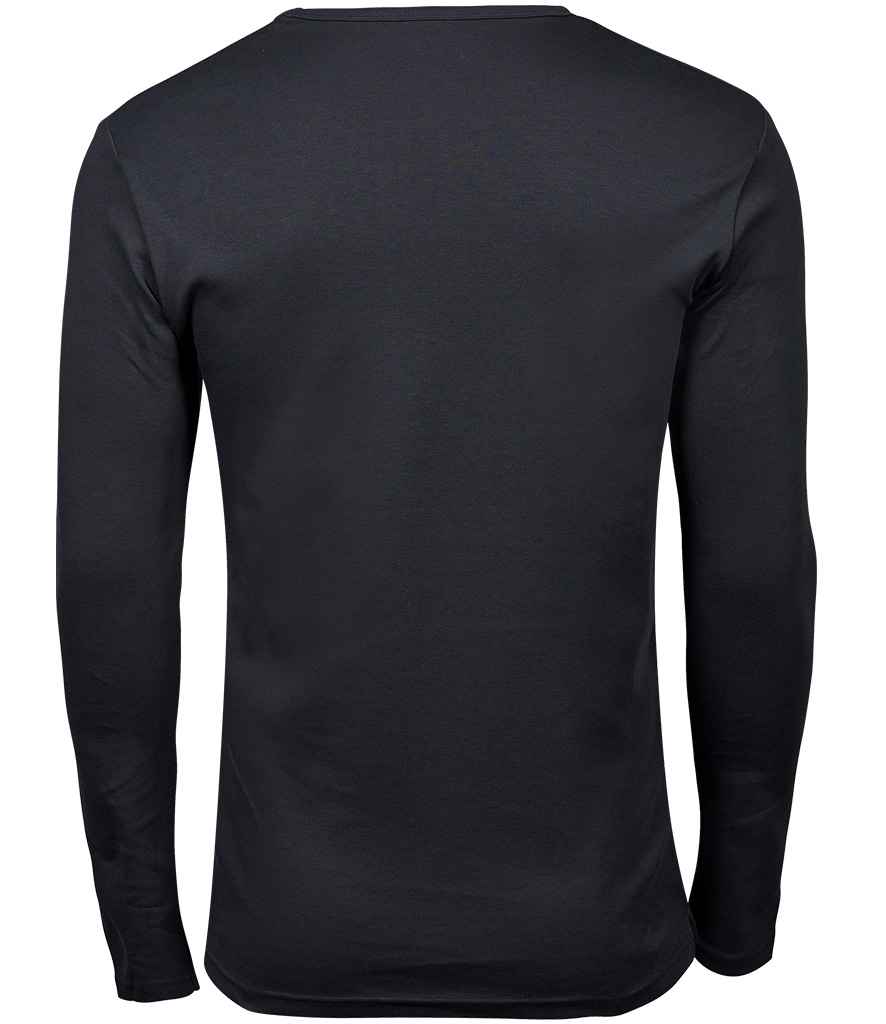 Tee Jays Long Sleeve Interlock T-Shirt in by Tee Jays — Custom branded clothing by Print Press, featuring premium embroidery produced in our specialist print lab in the UK.