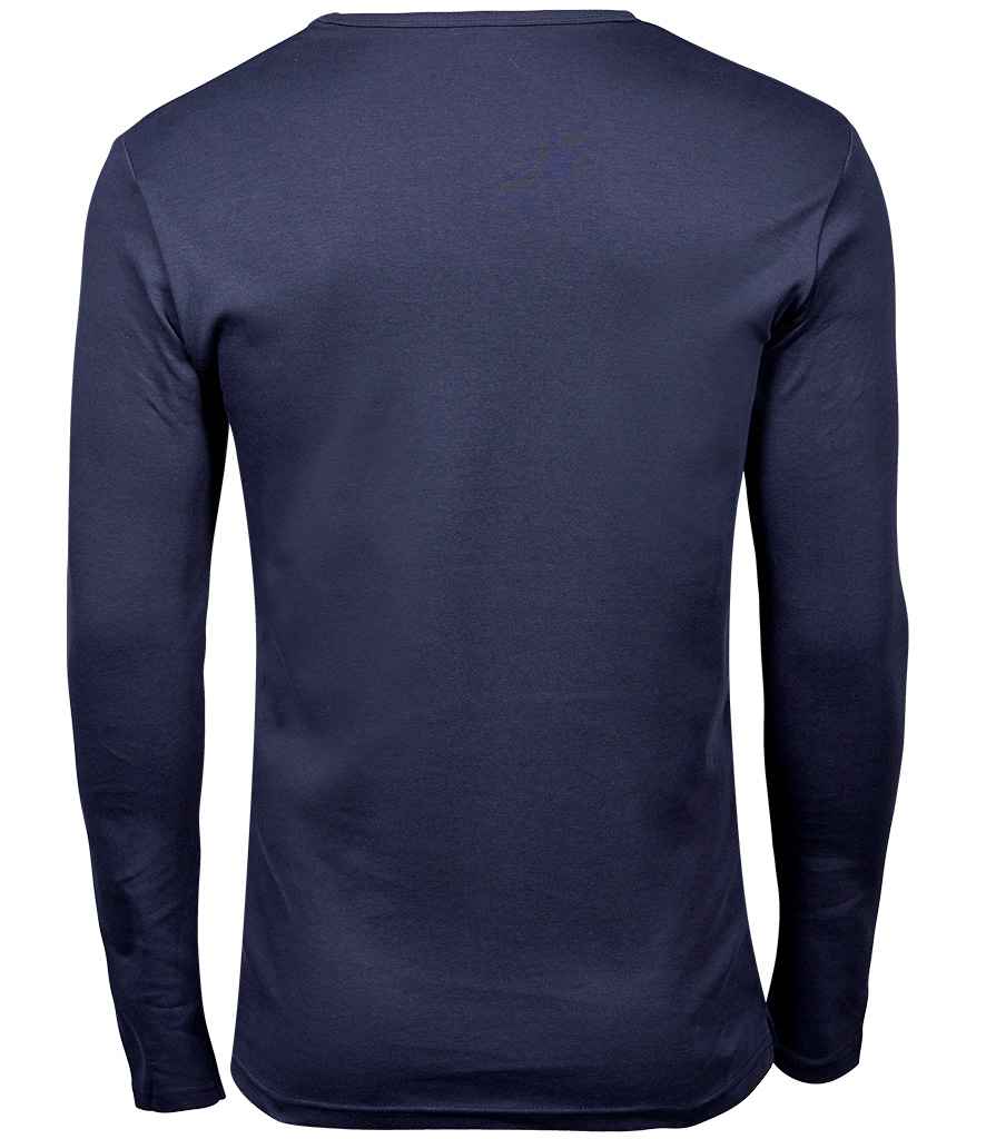 Tee Jays Long Sleeve Interlock T-Shirt in by Tee Jays — Custom branded clothing by Print Press, featuring premium embroidery produced in our specialist print lab in the UK.