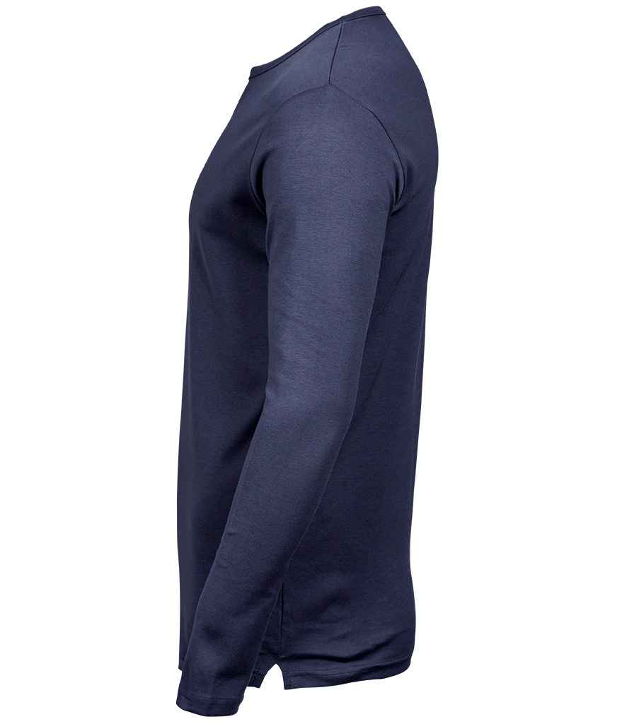 Tee Jays Long Sleeve Interlock T-Shirt in by Tee Jays — Custom branded clothing by Print Press, featuring premium embroidery produced in our specialist print lab in the UK.