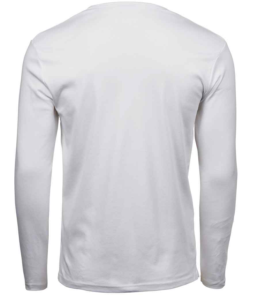 Tee Jays Long Sleeve Interlock T-Shirt in by Tee Jays — Custom branded clothing by Print Press, featuring premium embroidery produced in our specialist print lab in the UK.