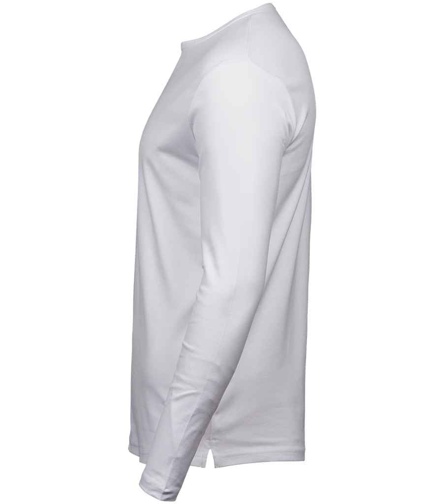 Tee Jays Long Sleeve Interlock T-Shirt in by Tee Jays — Custom branded clothing by Print Press, featuring premium embroidery produced in our specialist print lab in the UK.