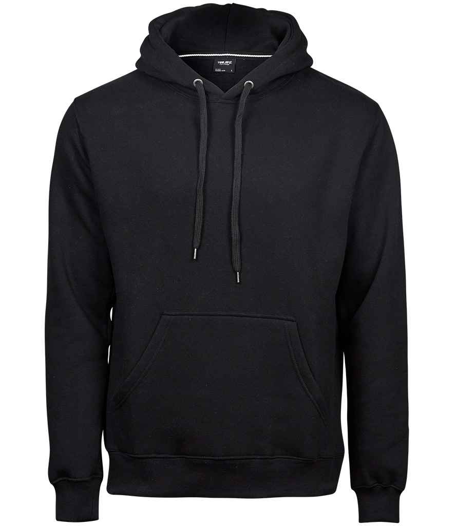 Tee Jays Hooded Sweatshirt in Black by Tee Jays — Custom branded clothing by Print Press, featuring premium embroidery produced in our specialist print lab in the UK.