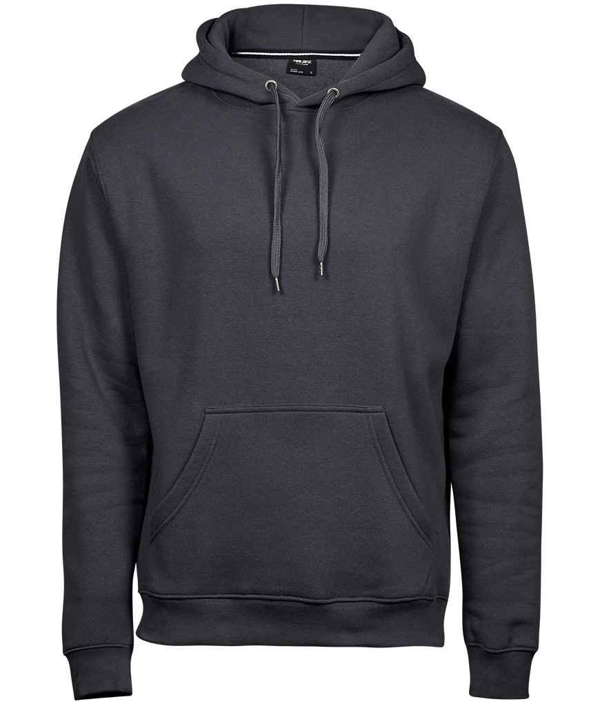 Tee Jays Hooded Sweatshirt in Dark Grey by Tee Jays — Custom branded clothing by Print Press, featuring premium embroidery produced in our specialist print lab in the UK.