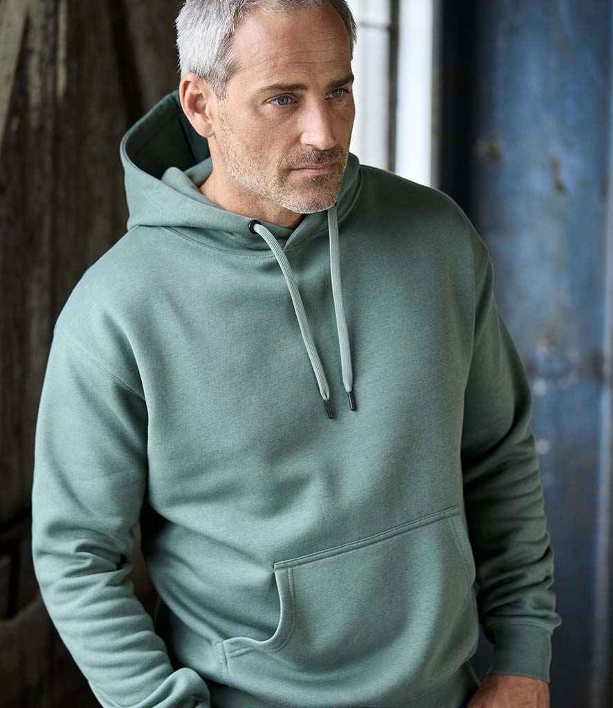 Tee Jays Hooded Sweatshirt in Leaf Green by Tee Jays — Custom branded clothing by Print Press, featuring premium embroidery produced in our specialist print lab in the UK.