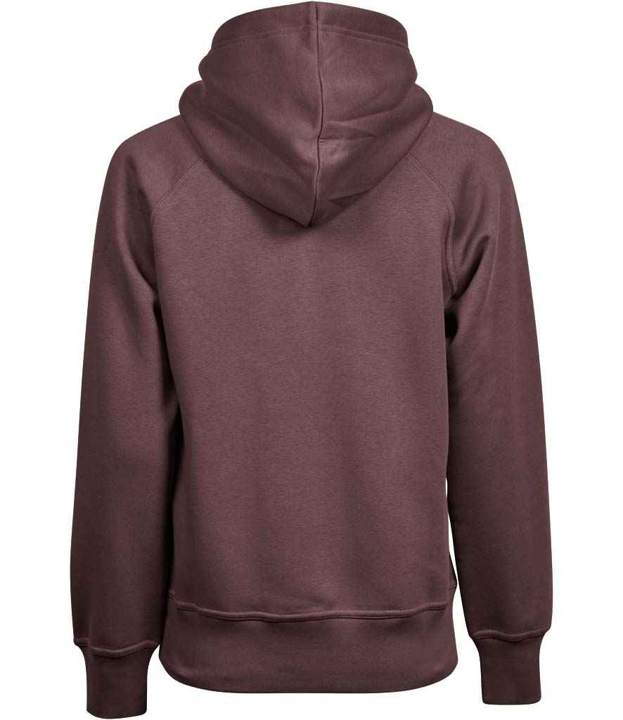 Tee Jays Ladies Raglan Hooded Sweatshirt in by Tee Jays — Custom branded clothing by Print Press, featuring premium embroidery produced in our specialist print lab in the UK.