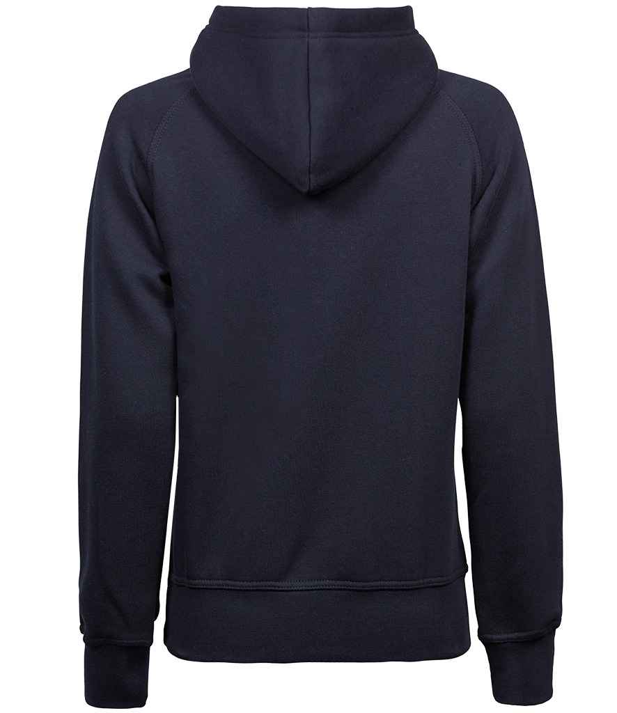 Tee Jays Ladies Raglan Hooded Sweatshirt in by Tee Jays — Custom branded clothing by Print Press, featuring premium embroidery produced in our specialist print lab in the UK.