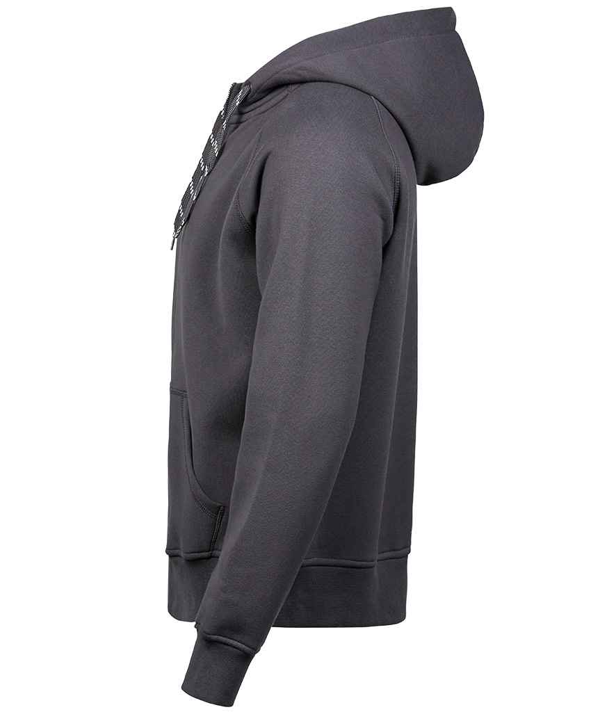Tee Jays Fashion Zip Hooded Sweatshirt in by Tee Jays — Custom branded clothing by Print Press, featuring premium embroidery produced in our specialist print lab in the UK.
