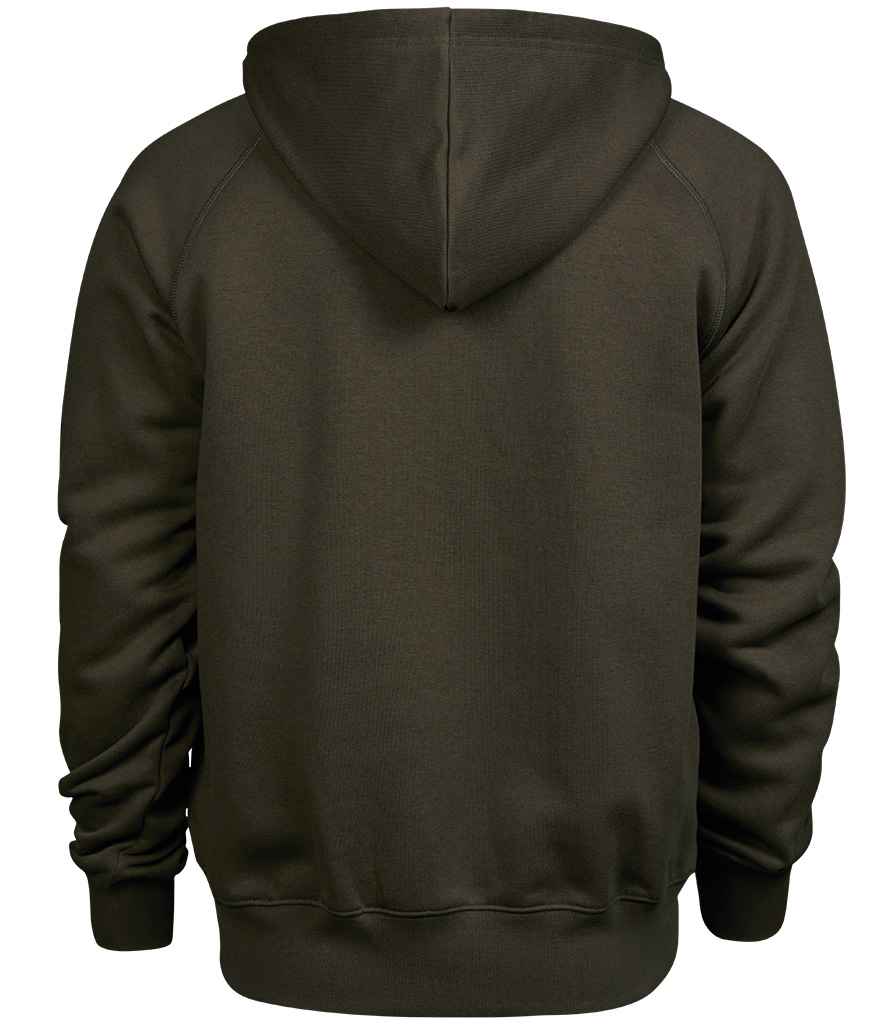 Tee Jays Fashion Zip Hooded Sweatshirt in by Tee Jays — Custom branded clothing by Print Press, featuring premium embroidery produced in our specialist print lab in the UK.