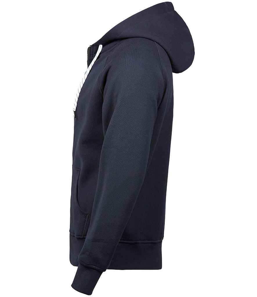 Tee Jays Fashion Zip Hooded Sweatshirt in by Tee Jays — Custom branded clothing by Print Press, featuring premium embroidery produced in our specialist print lab in the UK.