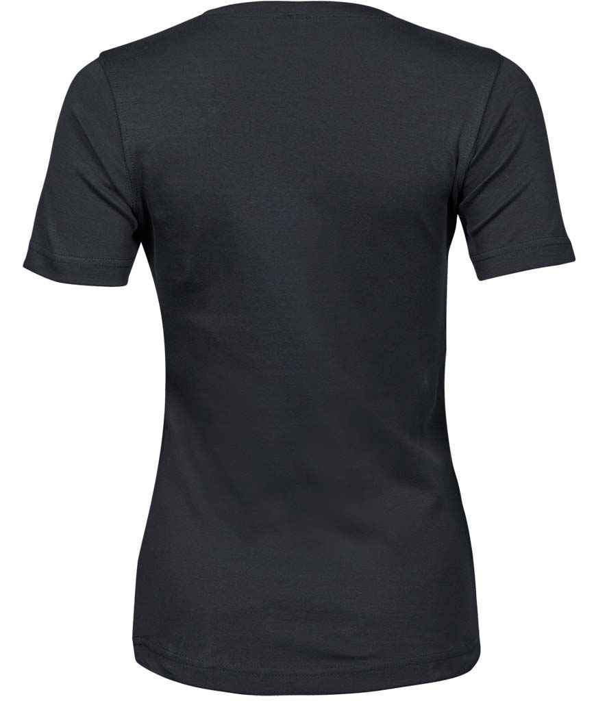 Tee Jays Ladies Interlock T-Shirt in by Tee Jays — Custom branded clothing by Print Press, featuring premium embroidery produced in our specialist print lab in the UK.