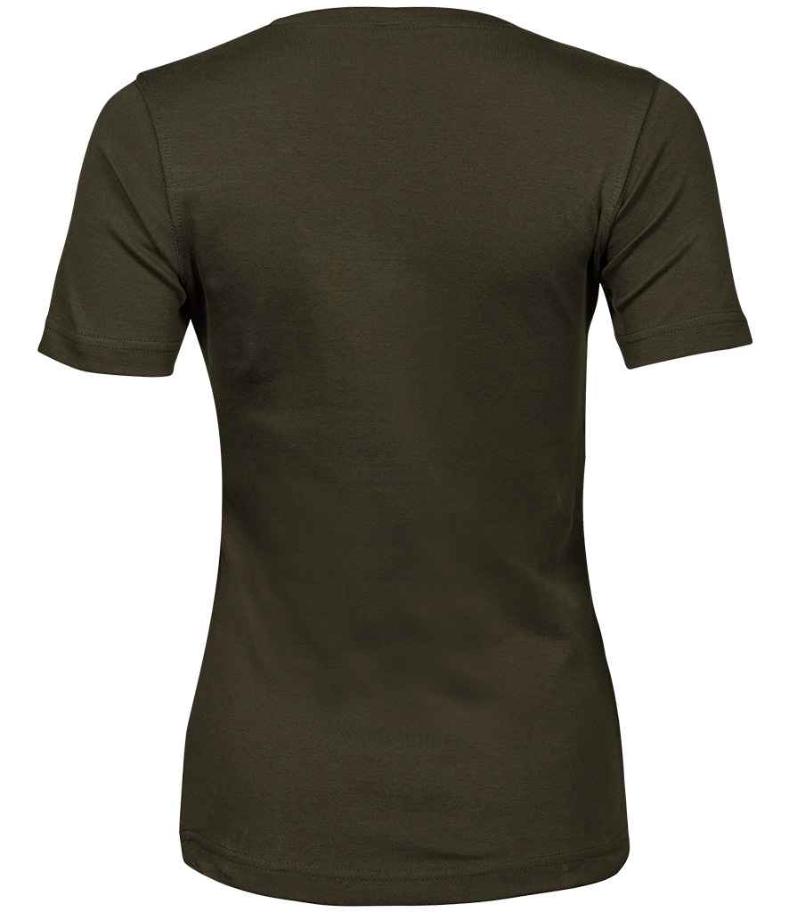 Tee Jays Ladies Interlock T-Shirt in by Tee Jays — Custom branded clothing by Print Press, featuring premium embroidery produced in our specialist print lab in the UK.