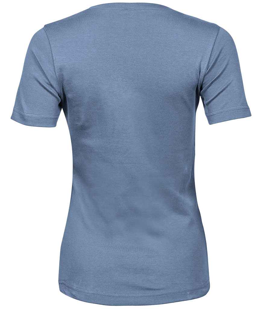 Tee Jays Ladies Interlock T-Shirt in by Tee Jays — Custom branded clothing by Print Press, featuring premium embroidery produced in our specialist print lab in the UK.