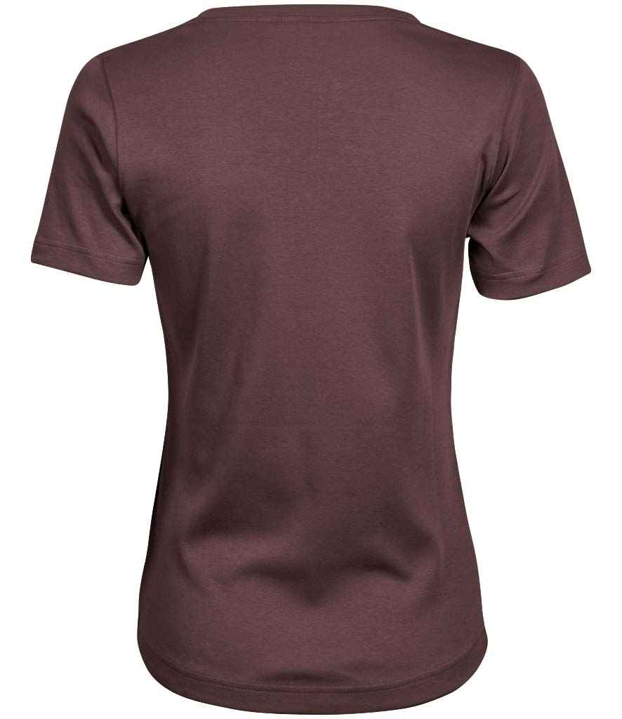 Tee Jays Ladies Interlock T-Shirt in by Tee Jays — Custom branded clothing by Print Press, featuring premium embroidery produced in our specialist print lab in the UK.
