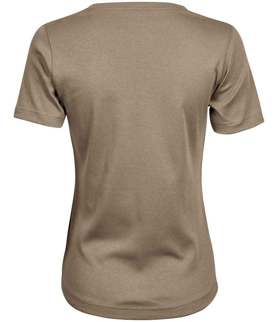 Tee Jays Ladies Interlock T-Shirt in by Tee Jays — Custom branded clothing by Print Press, featuring premium embroidery produced in our specialist print lab in the UK.