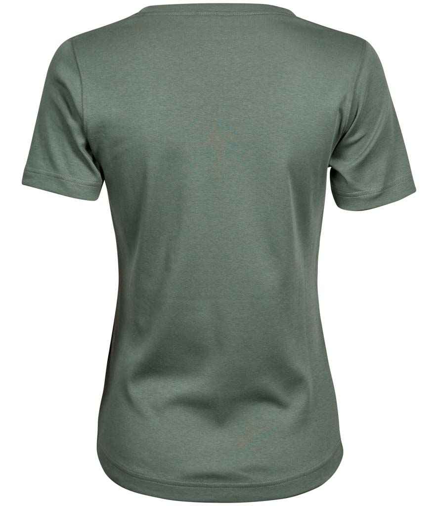 Tee Jays Ladies Interlock T-Shirt in by Tee Jays — Custom branded clothing by Print Press, featuring premium embroidery produced in our specialist print lab in the UK.