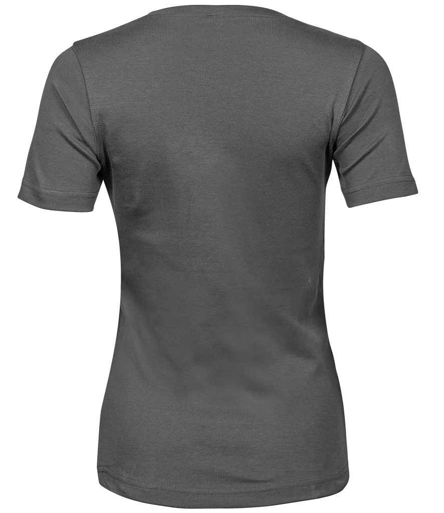 Tee Jays Ladies Interlock T-Shirt in by Tee Jays — Custom branded clothing by Print Press, featuring premium embroidery produced in our specialist print lab in the UK.