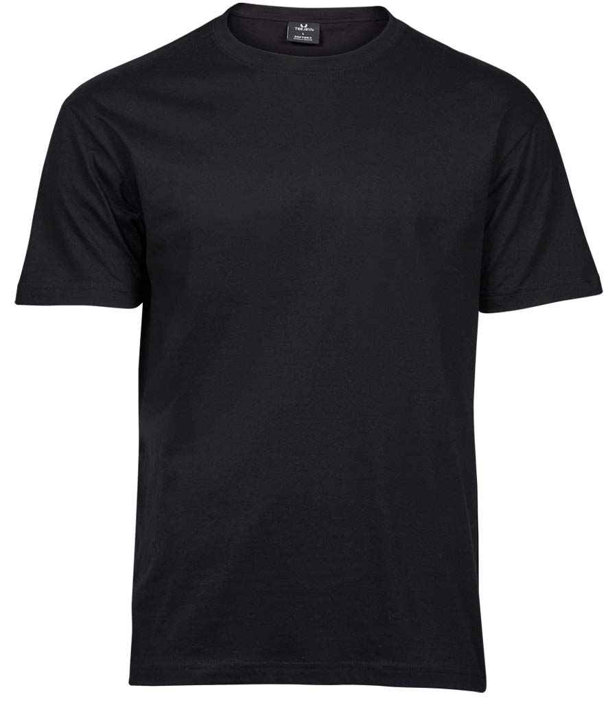 Tee Jays Sof T-Shirt in Black by Tee Jays — Custom branded clothing by Print Press, featuring premium embroidery produced in our specialist print lab in the UK.