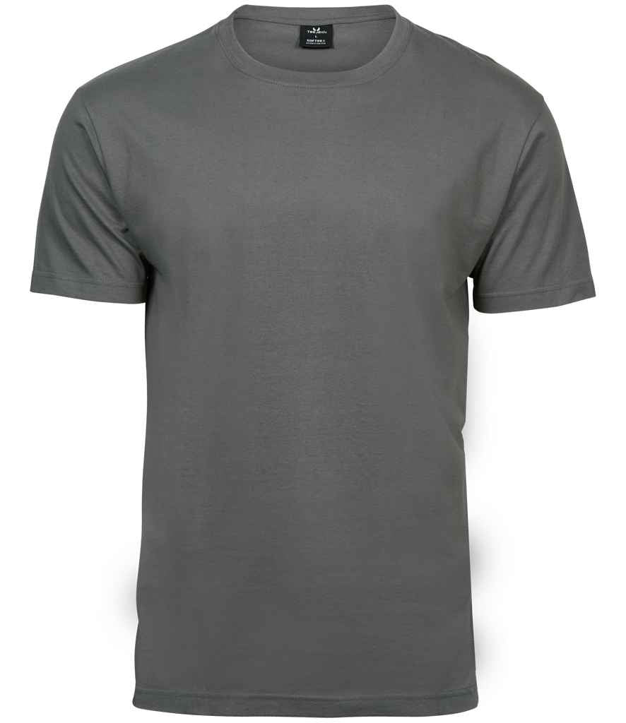 Tee Jays Sof T-Shirt in Powder Grey by Tee Jays — Custom branded clothing by Print Press, featuring premium embroidery produced in our specialist print lab in the UK.