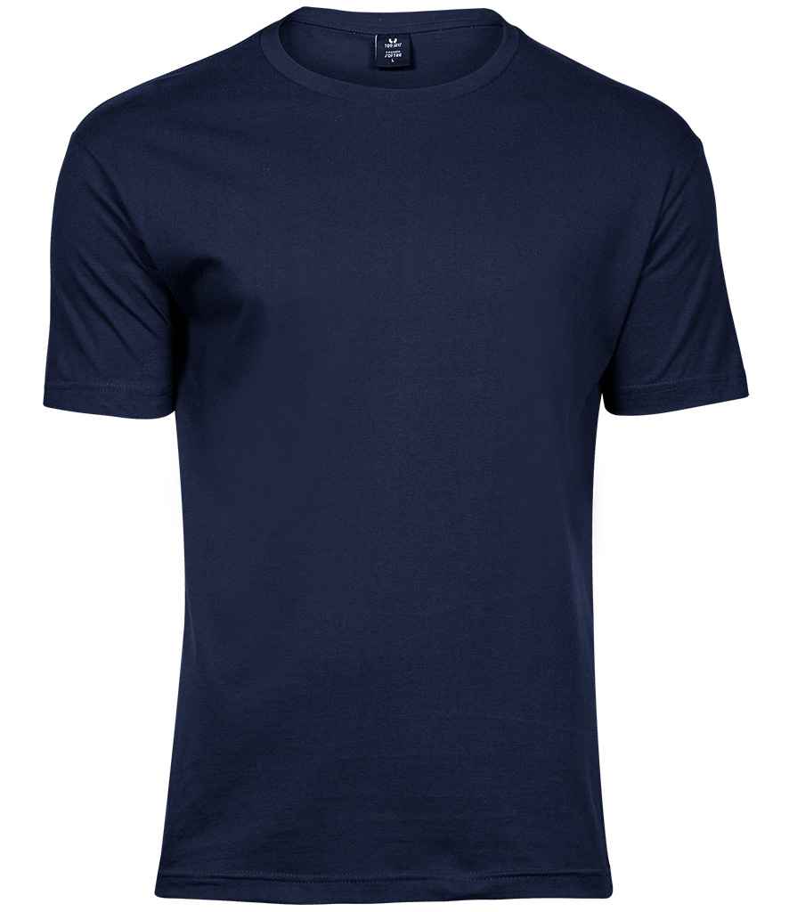 Tee Jays Fashion Sof T-Shirt in Navy by Tee Jays — Custom branded clothing by Print Press, featuring premium embroidery produced in our specialist print lab in the UK.