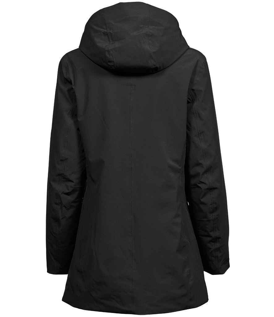 Tee Jays Ladies All Weather Parka Jacket in by Tee Jays — Custom branded clothing by Print Press, featuring premium embroidery produced in our specialist print lab in the UK.