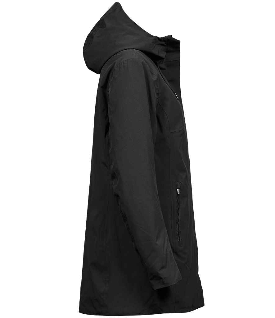 Tee Jays Ladies All Weather Parka Jacket in by Tee Jays — Custom branded clothing by Print Press, featuring premium embroidery produced in our specialist print lab in the UK.