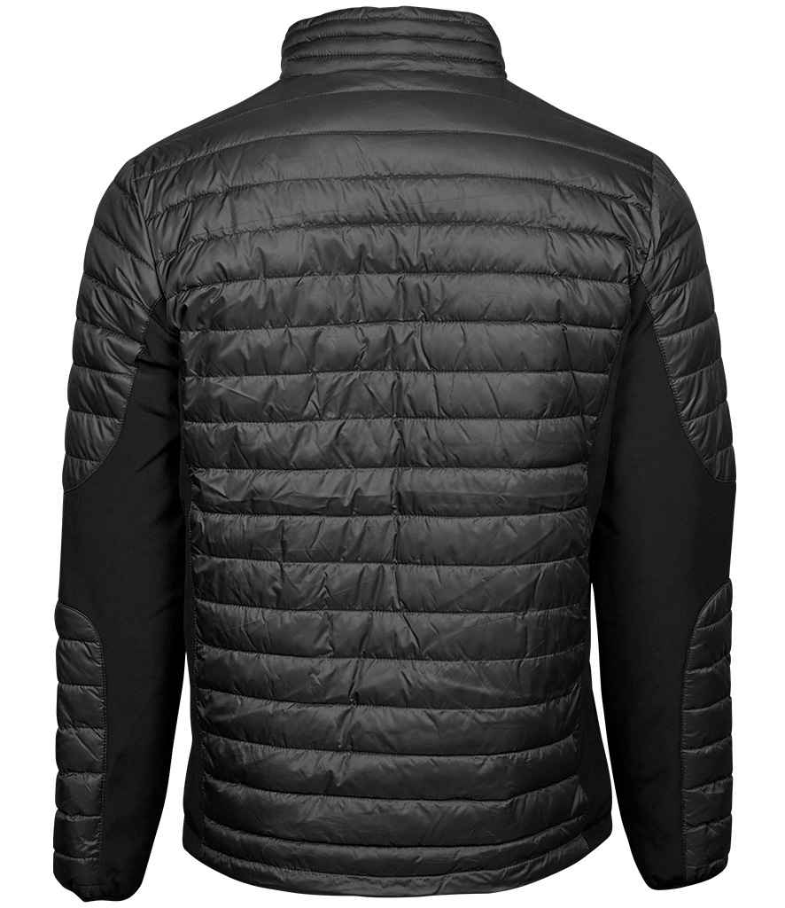 Tee Jays Crossover Padded Jacket in by Tee Jays — Custom branded clothing by Print Press, featuring premium embroidery produced in our specialist print lab in the UK.