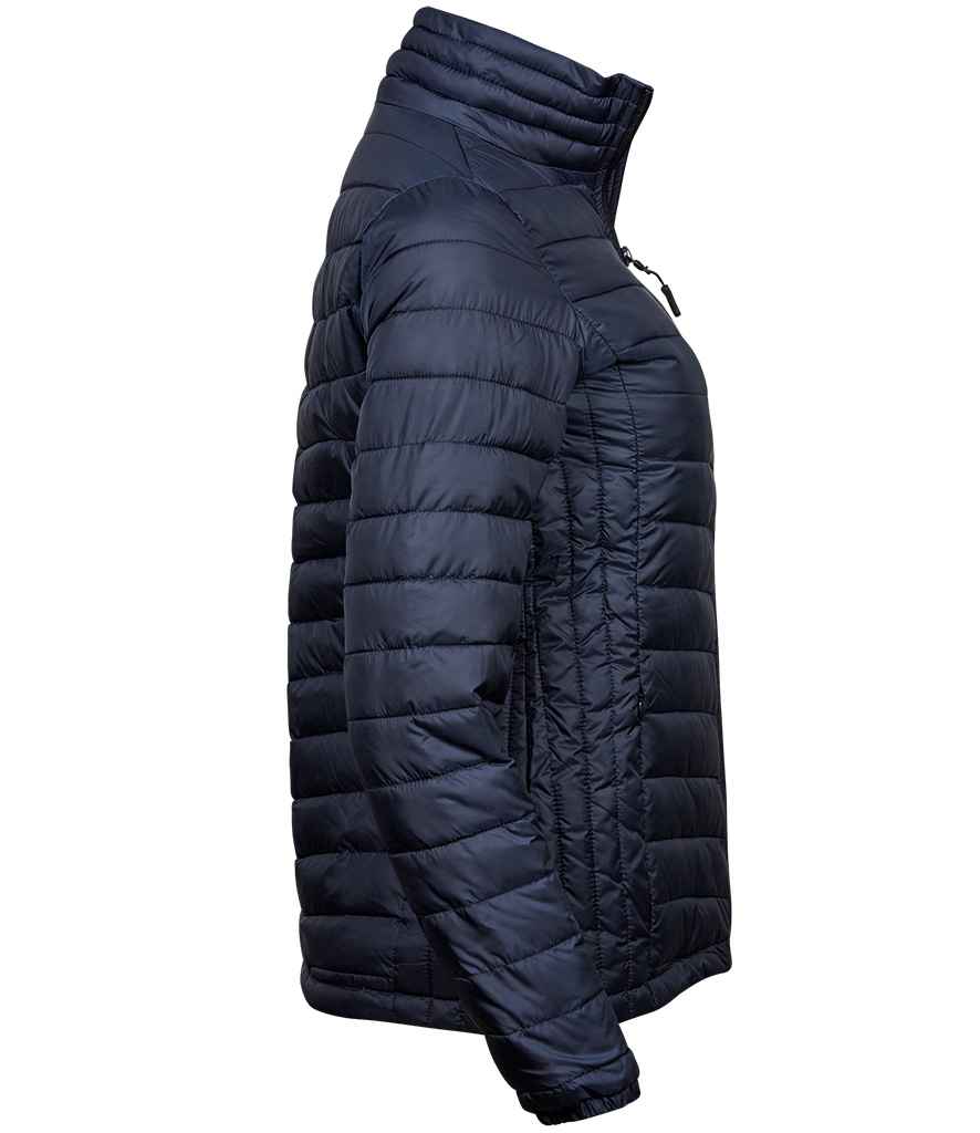 Tee Jays Ladies Zepelin Padded Jacket in by Tee Jays — Custom branded clothing by Print Press, featuring premium embroidery produced in our specialist print lab in the UK.