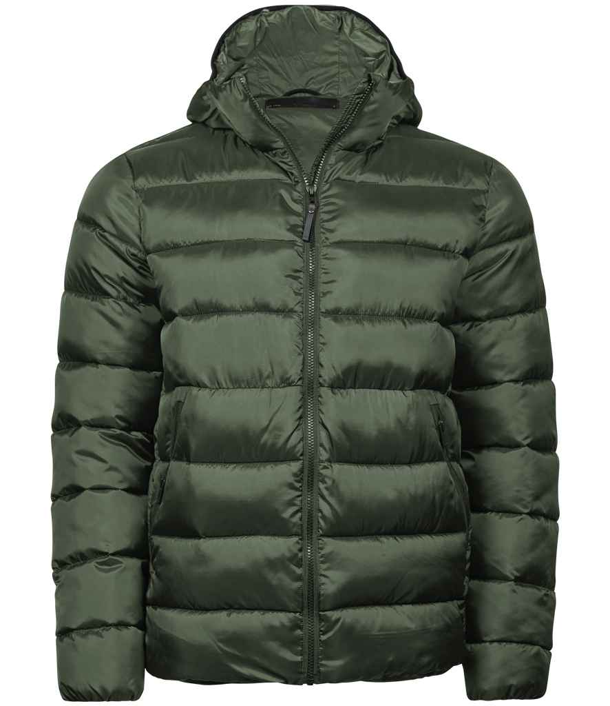 Tee Jays Lite Hooded Jacket in Deep Green by Tee Jays — Custom branded clothing by Print Press, featuring premium embroidery produced in our specialist print lab in the UK.