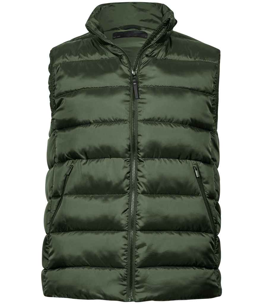 Tee Jays Lite Bodywarmer in Deep Green by Tee Jays — Custom branded clothing by Print Press, featuring premium embroidery produced in our specialist print lab in the UK.