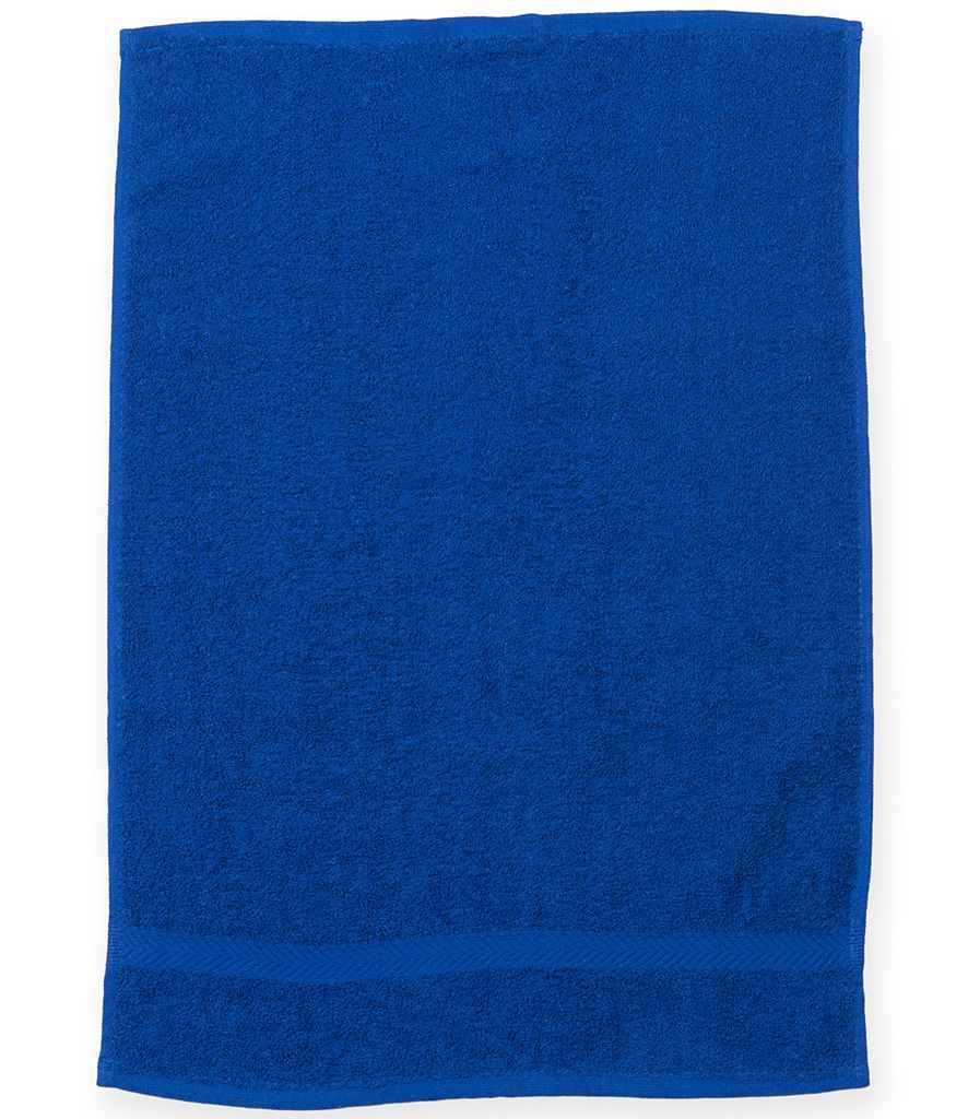 Towel City Gym Towel in ONE Royal Blue by Towel City — Custom branded clothing by Print Press, featuring premium embroidery produced in our specialist print lab in the UK.