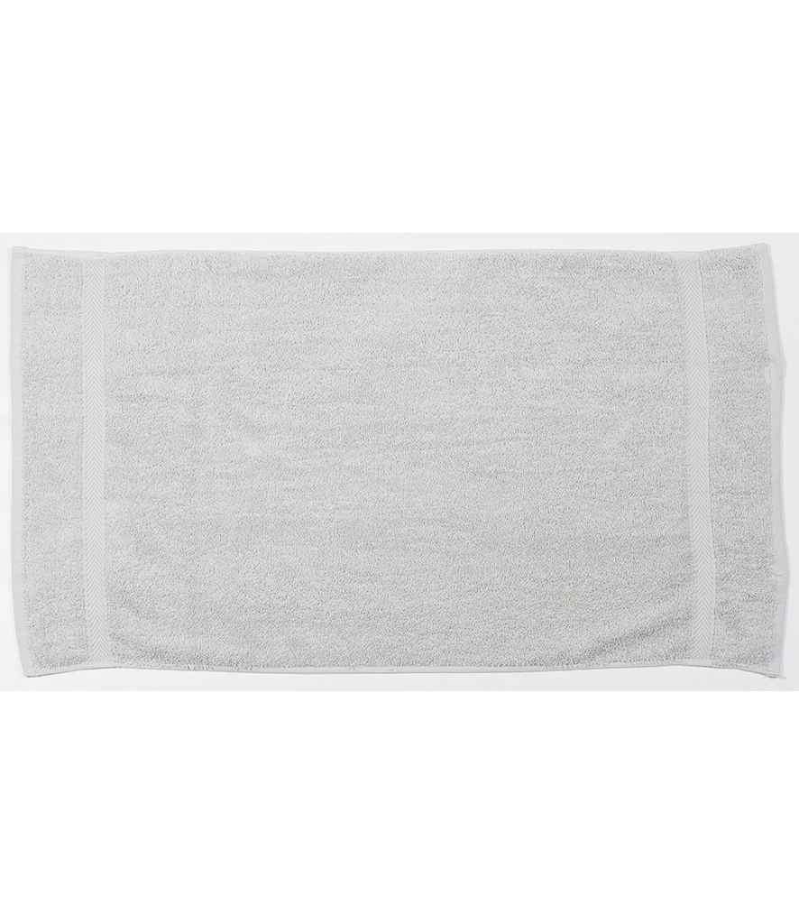 Towel City Luxury Hand Towel in ONE Grey by Towel City — Custom branded clothing by Print Press, featuring premium embroidery produced in our specialist print lab in the UK.