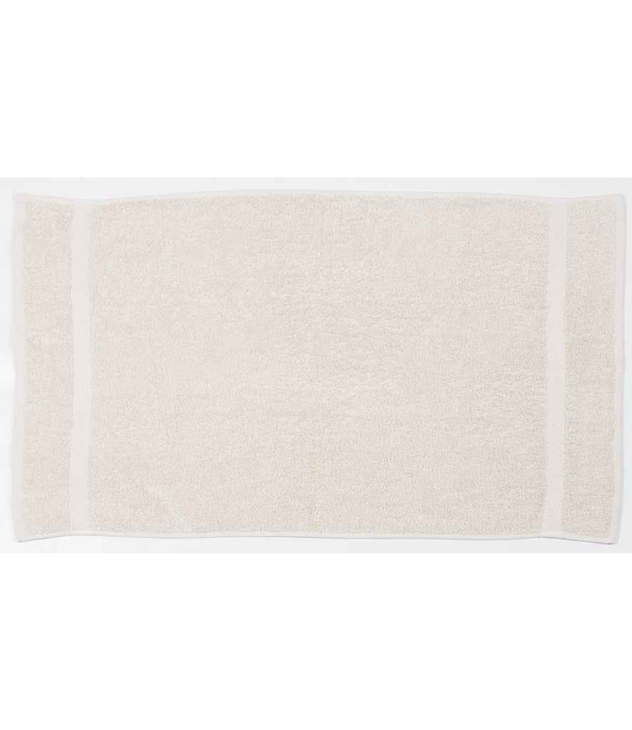 Towel City Luxury Hand Towel in ONE Pebble by Towel City — Custom branded clothing by Print Press, featuring premium embroidery produced in our specialist print lab in the UK.