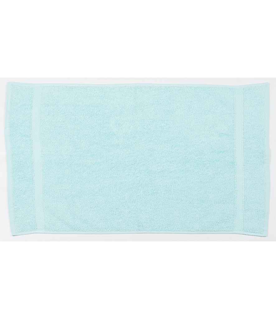 Towel City Luxury Hand Towel in ONE Peppermint by Towel City — Custom branded clothing by Print Press, featuring premium embroidery produced in our specialist print lab in the UK.