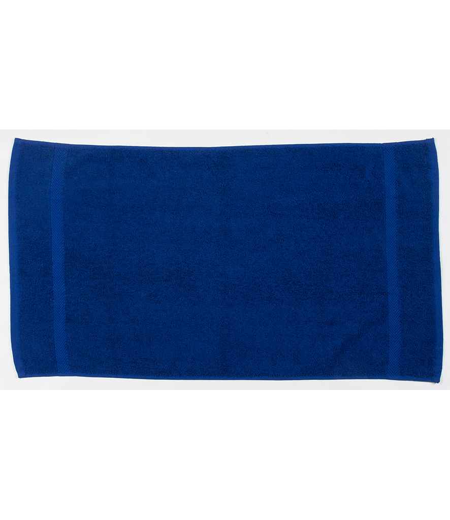 Towel City Luxury Hand Towel in ONE Royal Blue by Towel City — Custom branded clothing by Print Press, featuring premium embroidery produced in our specialist print lab in the UK.