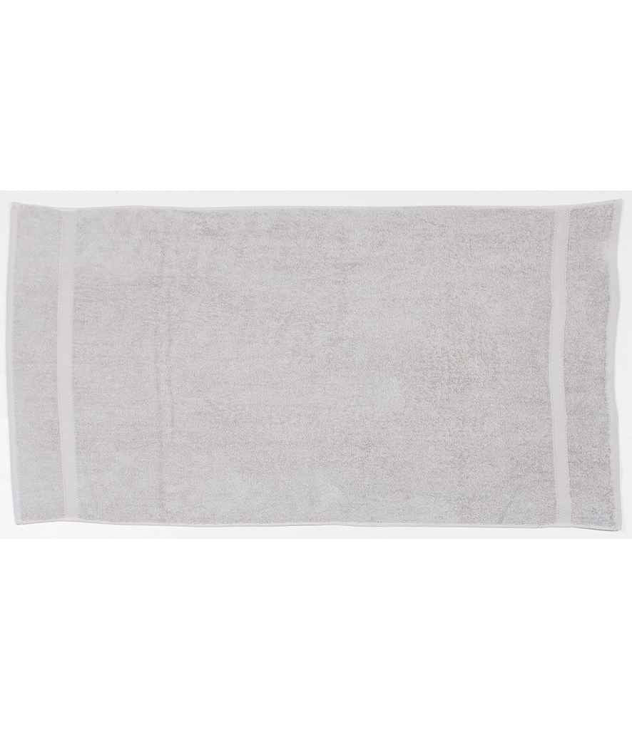 Towel City Luxury Bath Towel in ONE Grey by Towel City — Custom branded clothing by Print Press, featuring premium embroidery produced in our specialist print lab in the UK.