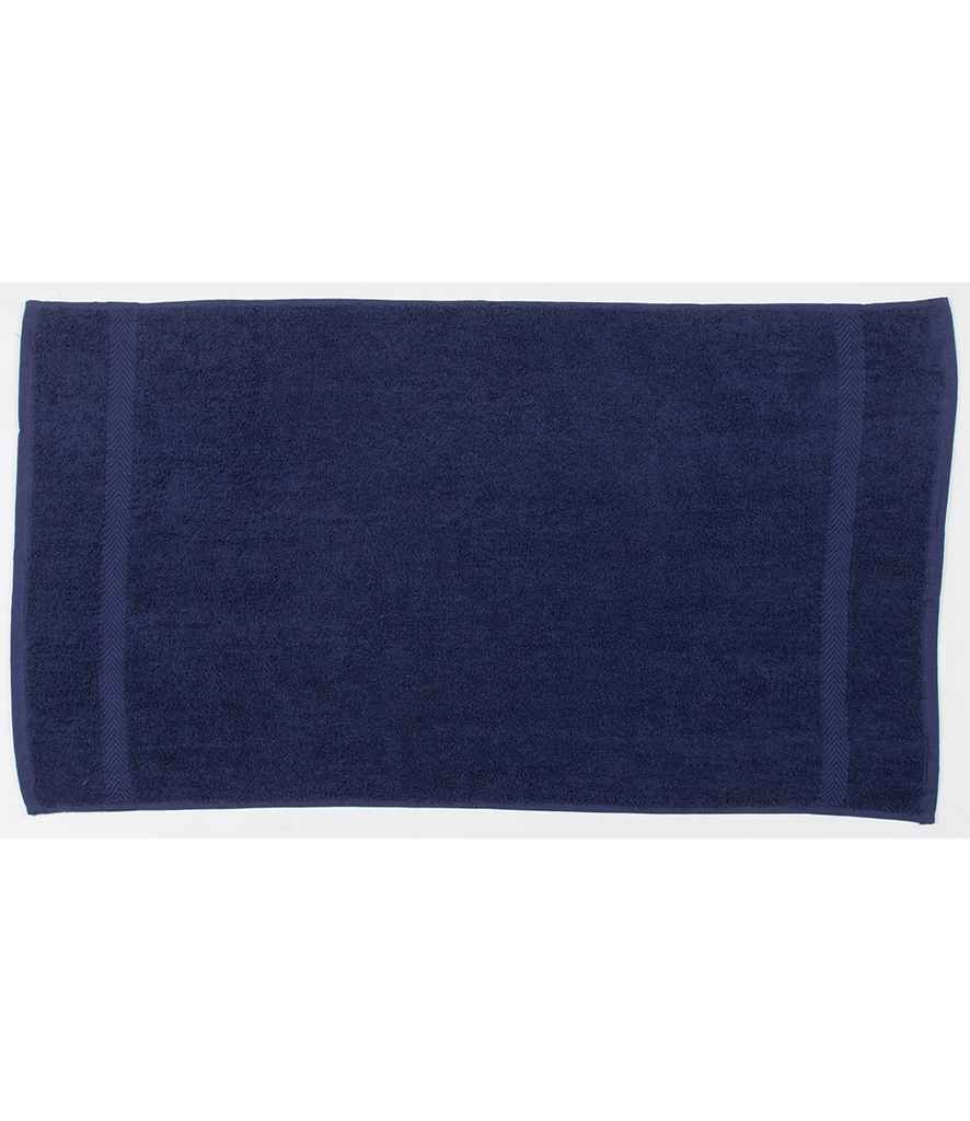 Towel City Luxury Bath Towel in ONE Navy by Towel City — Custom branded clothing by Print Press, featuring premium embroidery produced in our specialist print lab in the UK.