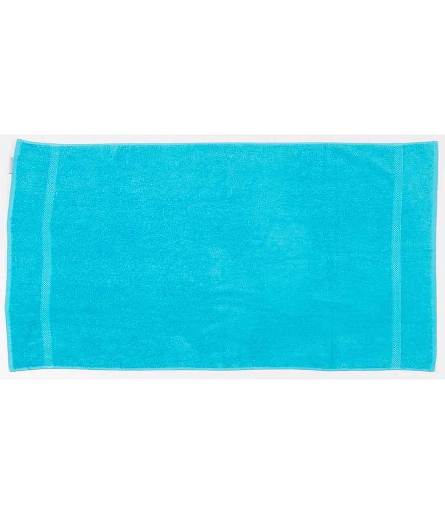 Towel City Luxury Bath Towel in ONE Ocean by Towel City — Custom branded clothing by Print Press, featuring premium embroidery produced in our specialist print lab in the UK.