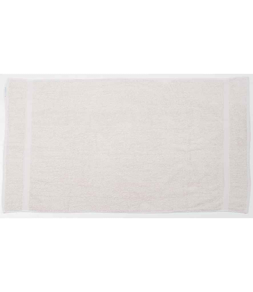 Towel City Luxury Bath Towel in ONE Pebble by Towel City — Custom branded clothing by Print Press, featuring premium embroidery produced in our specialist print lab in the UK.
