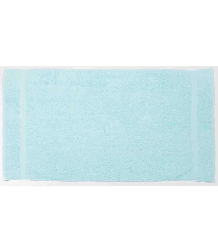 Towel City Luxury Bath Towel in ONE Peppermint by Towel City — Custom branded clothing by Print Press, featuring premium embroidery produced in our specialist print lab in the UK.