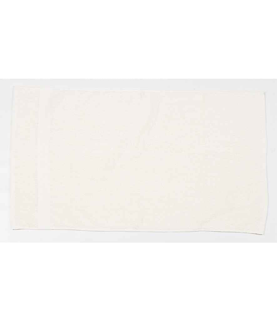 Towel City Luxury Guest Towel in ONE Cream by Towel City — Custom branded clothing by Print Press, featuring premium embroidery produced in our specialist print lab in the UK.