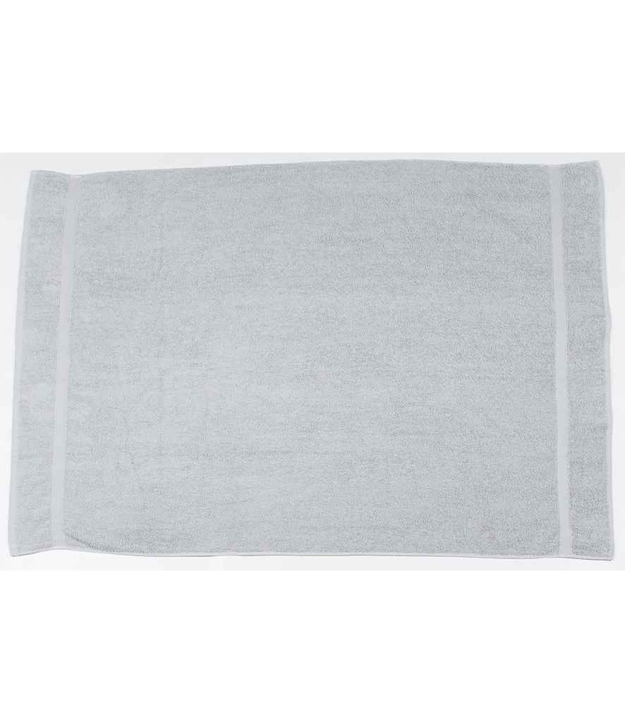 Towel City Luxury Bath Sheet in ONE Grey by Towel City — Custom branded clothing by Print Press, featuring premium embroidery produced in our specialist print lab in the UK.