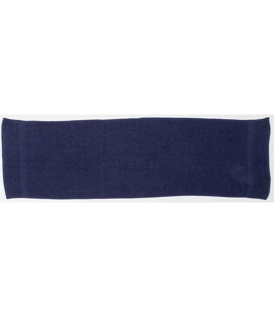 Towel City Sports Towel in ONE Navy by Towel City — Custom branded clothing by Print Press, featuring premium embroidery produced in our specialist print lab in the UK.