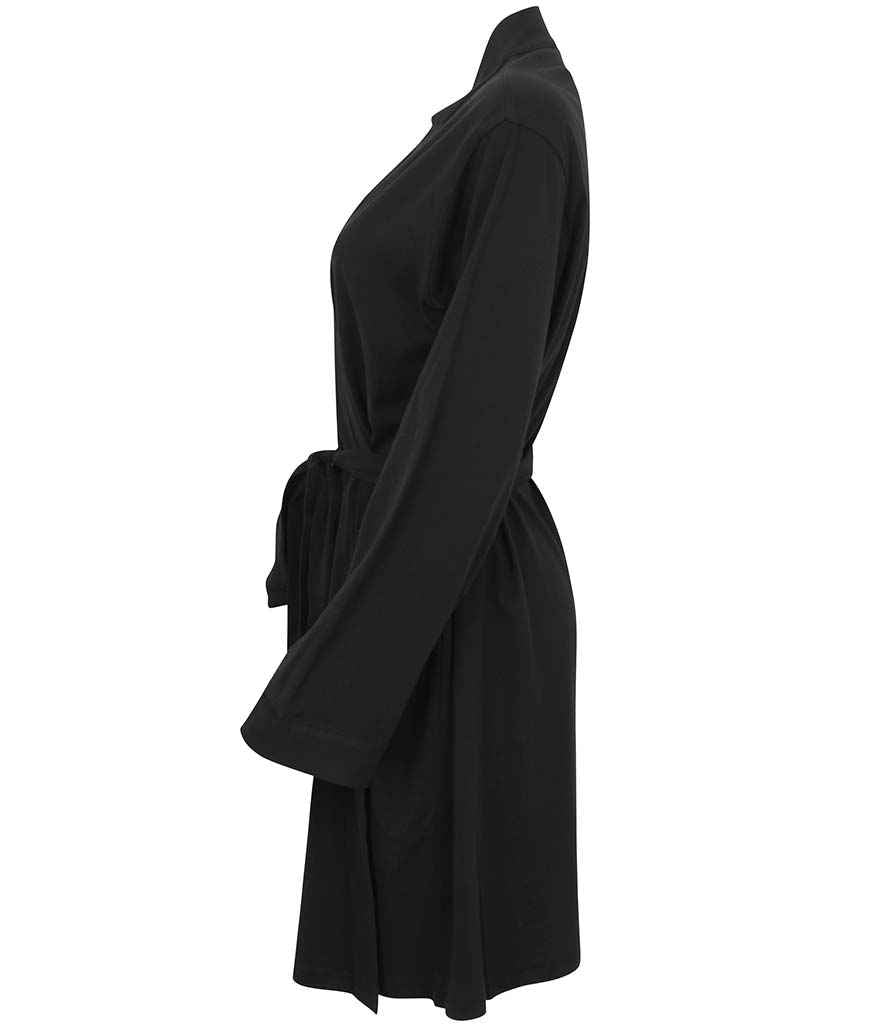 Towel City Ladies Cotton Wrap Robe in by Towel City — Custom branded clothing by Print Press, featuring premium embroidery produced in our specialist print lab in the UK.