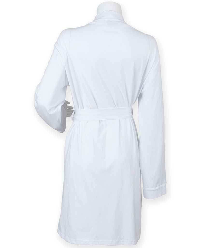 Towel City Ladies Cotton Wrap Robe in by Towel City — Custom branded clothing by Print Press, featuring premium embroidery produced in our specialist print lab in the UK.