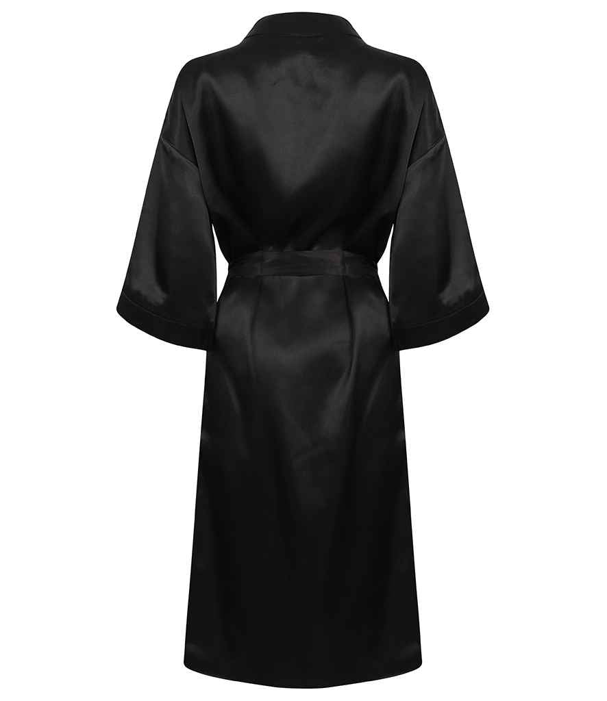 Towel City Ladies Satin Robe in by Towel City — Custom branded clothing by Print Press, featuring premium embroidery produced in our specialist print lab in the UK.