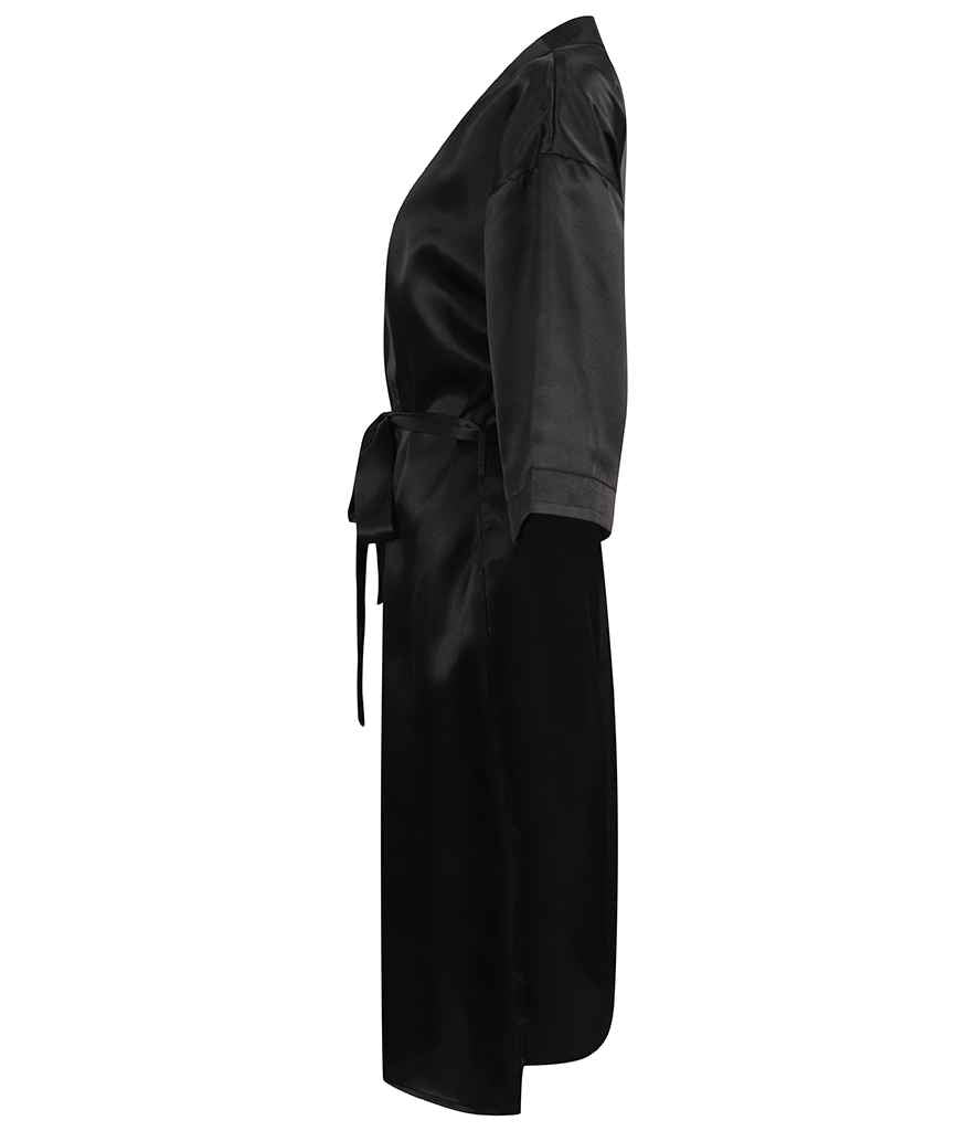 Towel City Ladies Satin Robe in by Towel City — Custom branded clothing by Print Press, featuring premium embroidery produced in our specialist print lab in the UK.