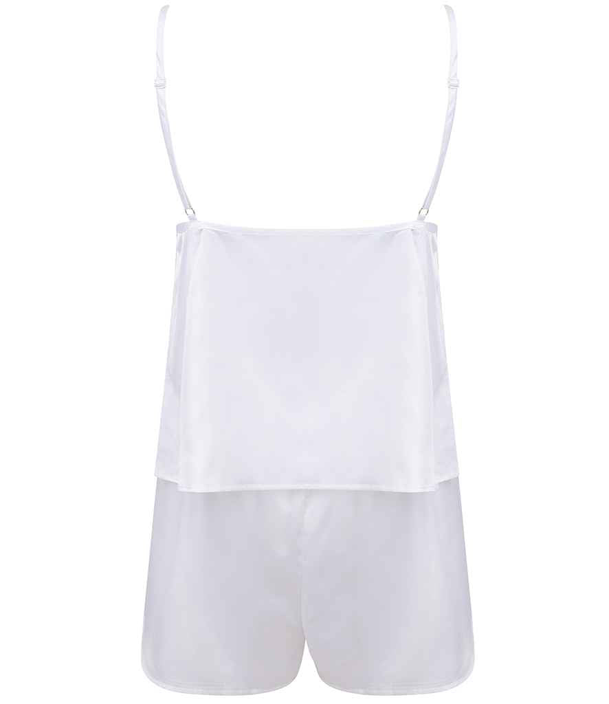 Towel City Ladies Satin Cami Short PJ's in by Towel City — Custom branded clothing by Print Press, featuring premium embroidery produced in our specialist print lab in the UK.