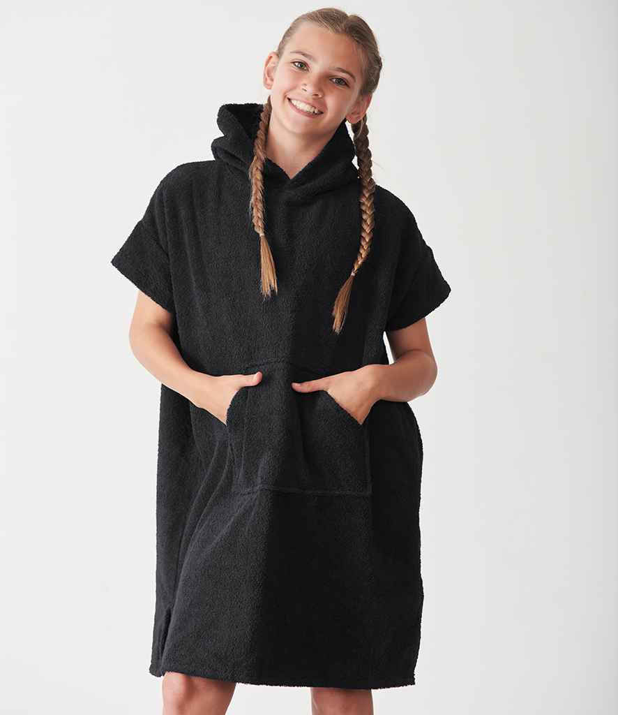Towel City Kids Poncho in by Towel City — Custom branded clothing by Print Press, featuring premium embroidery produced in our specialist print lab in the UK.