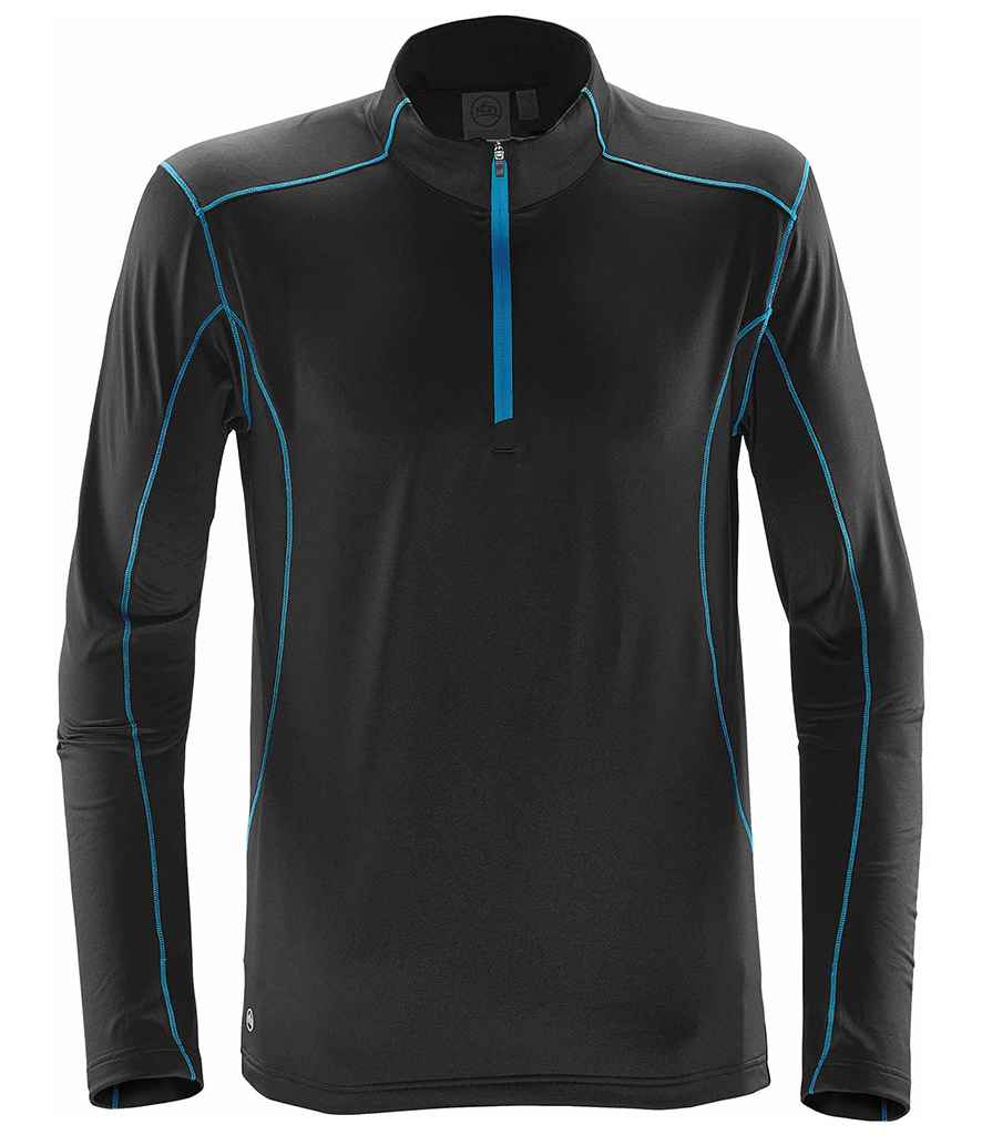 Stormtech Pulse Fleece Pullover Zip Neck Top in by Stormtech — Custom branded clothing by Print Press, featuring premium embroidery produced in our specialist print lab in the UK.