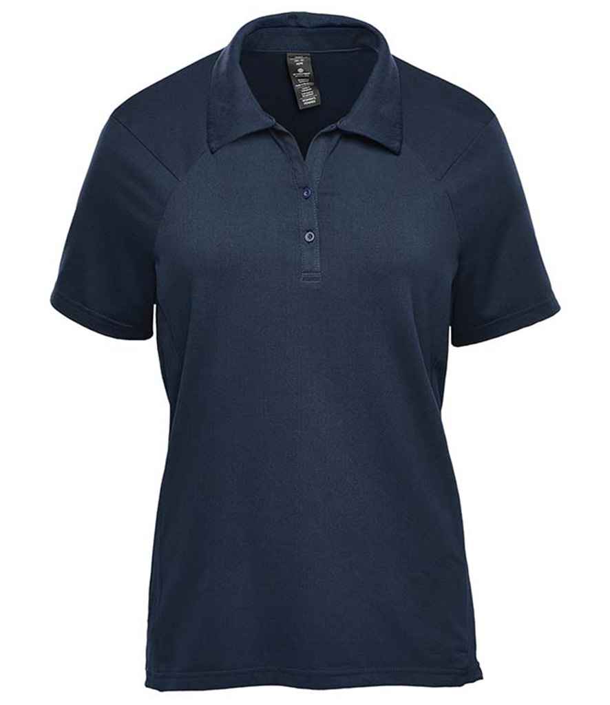 Stormtech Ladies Camino Performance Polo Shirt in by Stormtech — Custom branded clothing by Print Press, featuring premium embroidery produced in our specialist print lab in the UK.